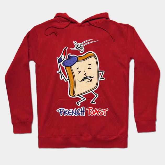 French Toast in a happy mood Hoodie by Berthox